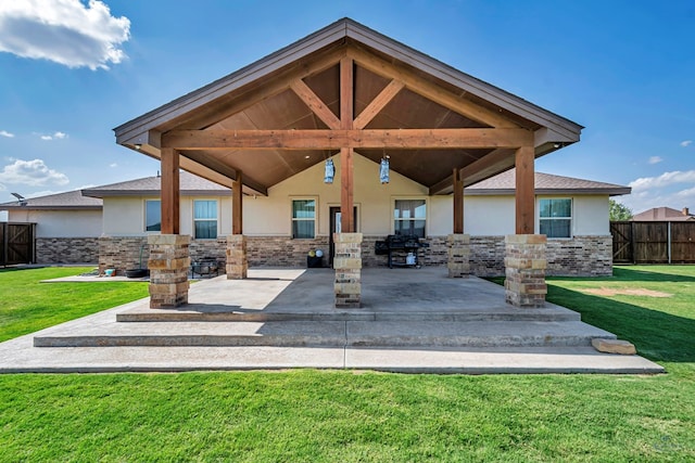 6811 W County Rd 41, Midland, TX 79707 - rear view of property featuring a patio and stucco siding