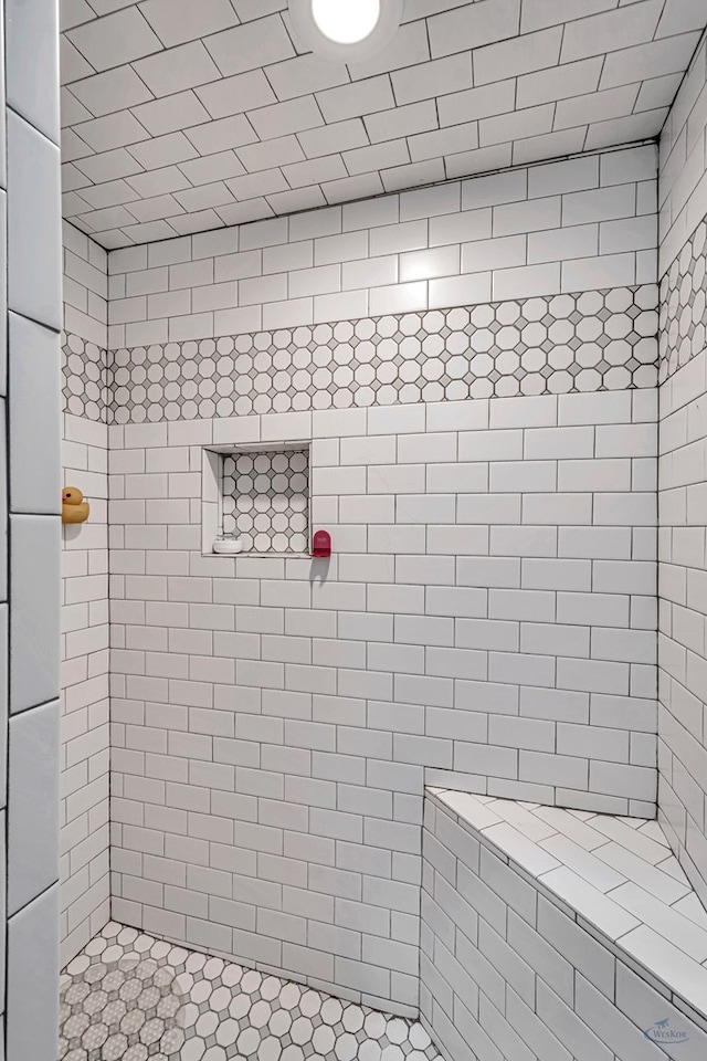 6811 W County Rd 41, Midland, TX 79707 - full bathroom featuring a tile shower