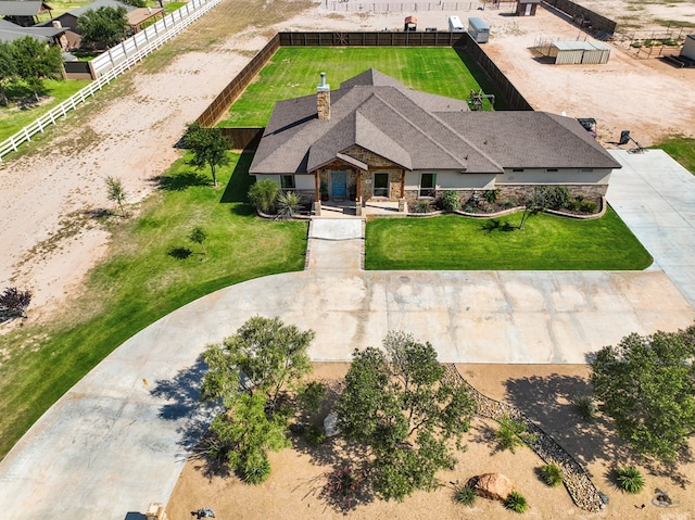 6811 W County Rd 41, Midland, TX 79707 - aerial view of property and surrounding area