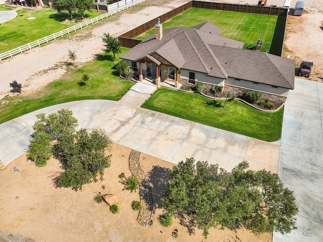 6811 W County Rd 41, Midland, TX 79707 - view from above of property