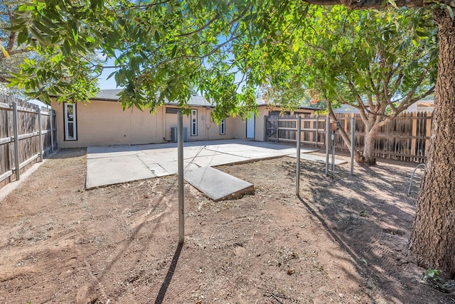 rear view of house with a patio area