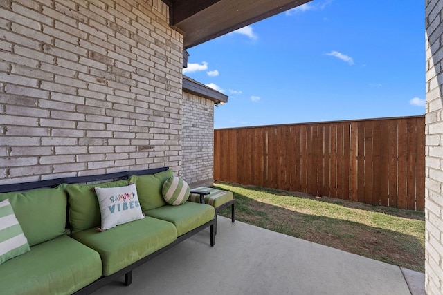 8514 Santa Isabella, Odessa, TX 79765 - view of patio / terrace featuring fence