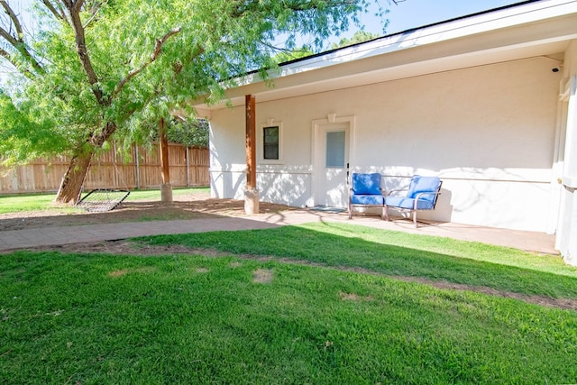 4100 Skyline Dr, Midland, TX 79707 - view of yard featuring a patio
