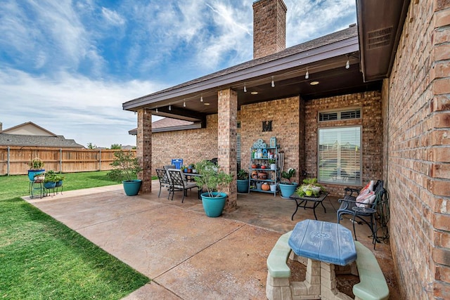 1210 S County Rd 1117, Midland, TX 79706 - view of patio / terrace