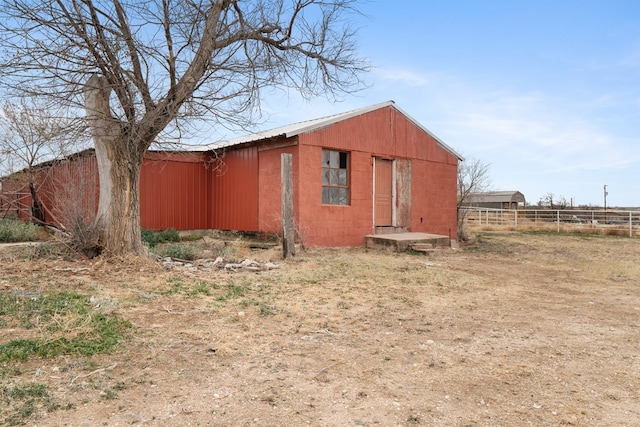 view of side of home