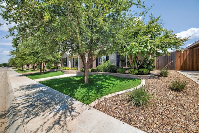 6113 Turtle Creek Rd, Midland, TX 79707 - view of property hidden behind natural elements featuring brick siding