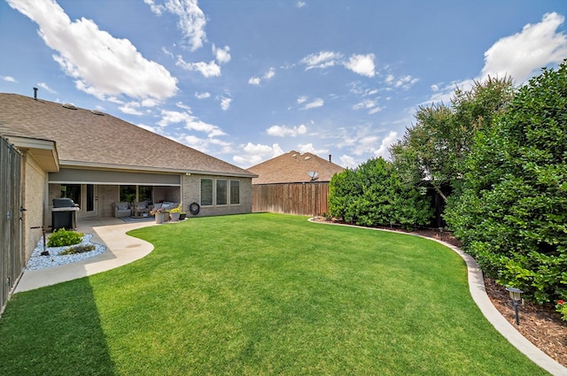 6113 Turtle Creek Rd, Midland, TX 79707 - fenced yard featuring a patio