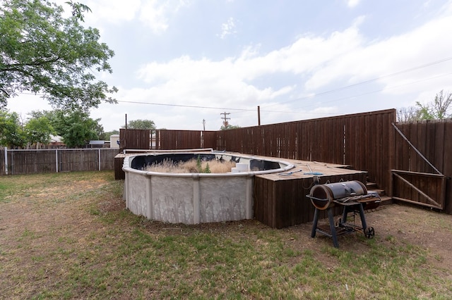 10905 E County Rd 107, Midland, TX 79706 - view of fenced backyard
