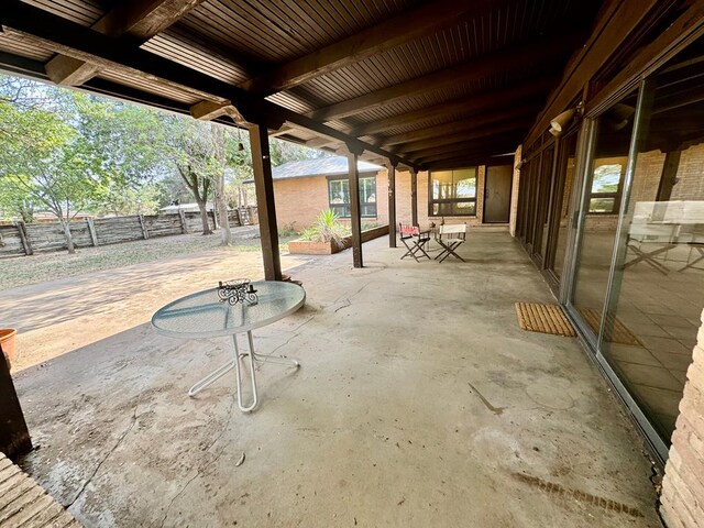 view of patio