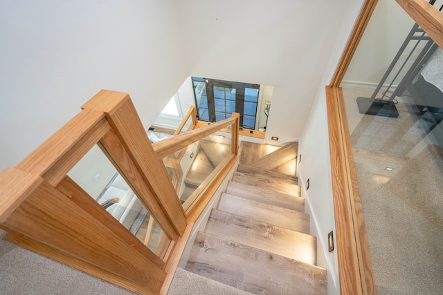 2223 S 2nd Pl, Lamesa, TX 79331 - stairs with a high ceiling