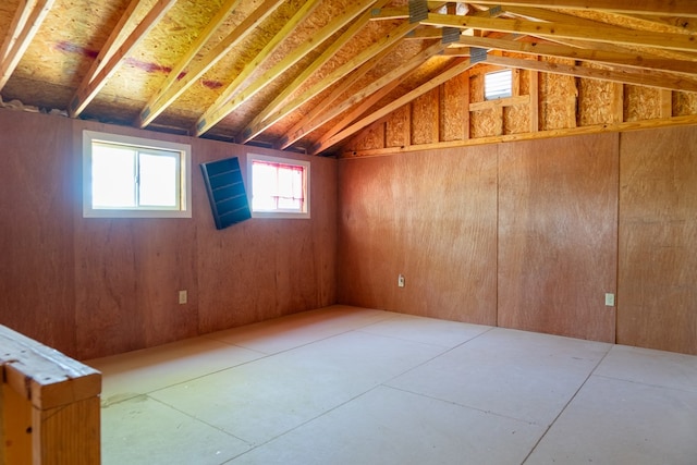 view of storage room