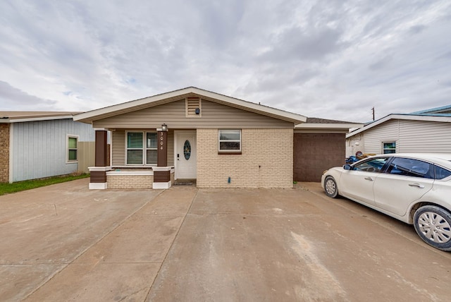3004 W 4th, Odessa, TX 79763 - single story home with brick siding and covered porch