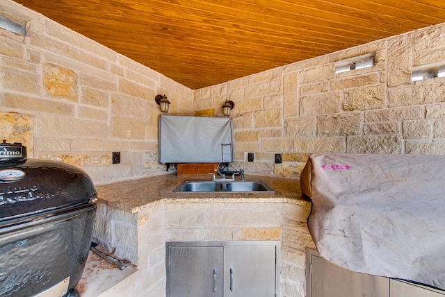 5500 Heartland Ct, Midland, TX 79707 - exterior space featuring wood ceiling