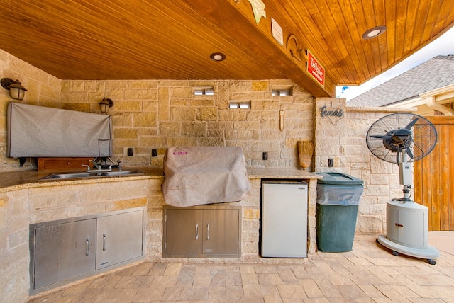 5500 Heartland Ct, Midland, TX 79707 - view of patio / terrace with area for grilling