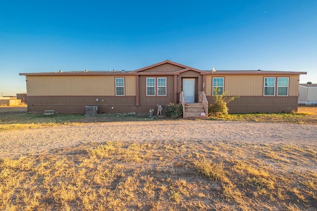 view of manufactured / mobile home