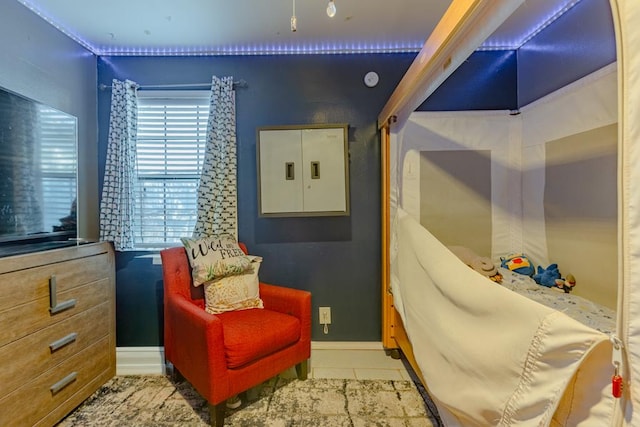 1304 Lynn Ave, Midland, TX 79705 - sitting room featuring tile patterned flooring and baseboards