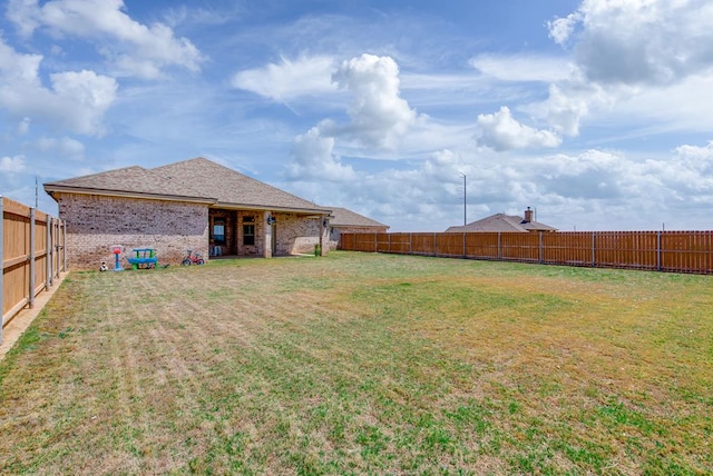 2900 S County Rd 1092, Midland, TX 79706 - view of yard with a fenced backyard