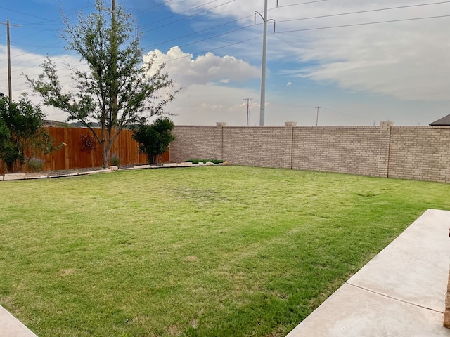 3100 Fairfield Ln, Midland, TX 79705 - view of yard