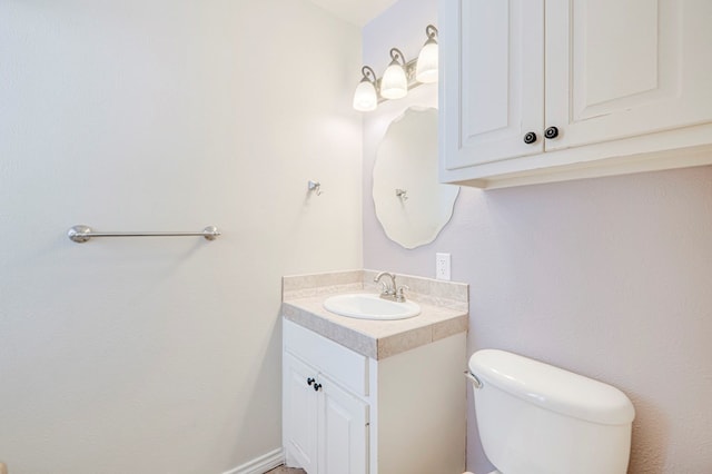 2601 Dengar Ave W, Midland, TX 79705 - half bath featuring vanity and toilet