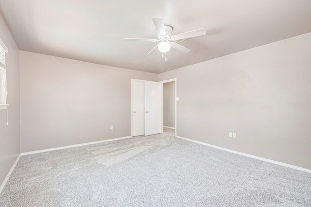 2601 Dengar Ave W, Midland, TX 79705 - unfurnished room featuring ceiling fan, carpet, and baseboards