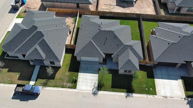 1104 Osprey Dr, Midland, TX 79706 - birds eye view of property with a residential view