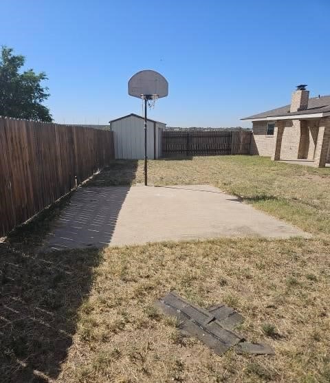 1204 Boykin Rd, Big Spring, TX 79720 - view of yard with a patio area