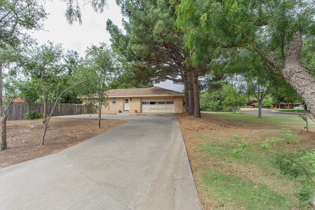 view of ranch-style house