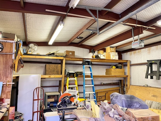 2107 Alabama St, Big Spring, TX 79720 - storage area featuring a garage