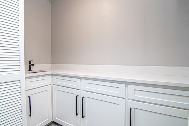 laundry room with sink