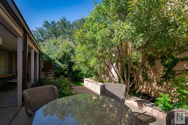 view of patio