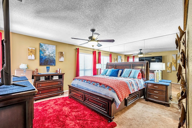 3409 Wedgwood, Midland, TX 79707 - carpeted bedroom with a textured ceiling