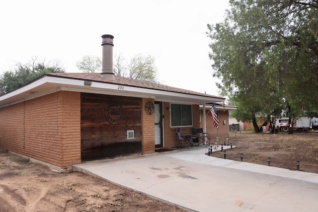 view of back of house