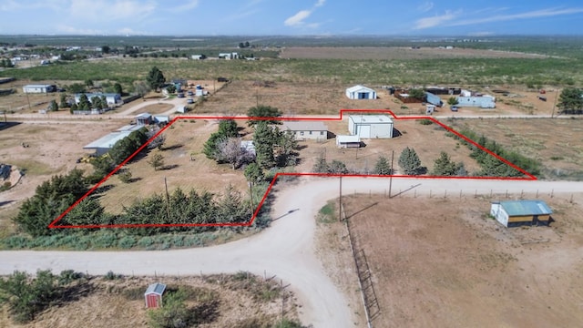 15103 E County Rd 106, Midland, TX 79706 - overview of rural landscape featuring property parcel outlined