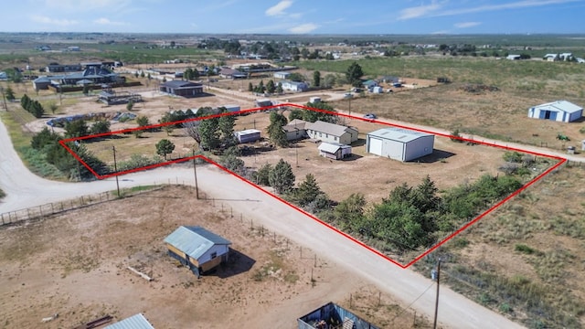 15103 E County Rd 106, Midland, TX 79706 - overview of rural landscape featuring property boundaries highlighted