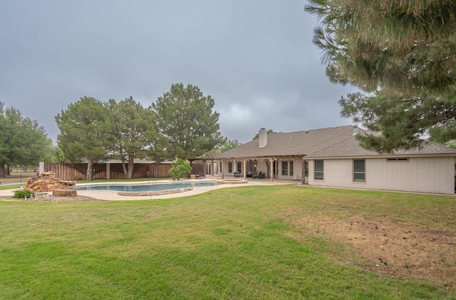 4508 Island Dr, Midland, TX 79707 - view of yard featuring a patio area