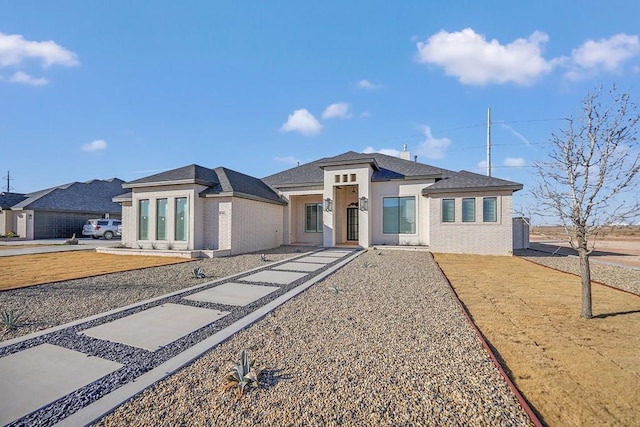 1502 S County Rd 1134, Midland, TX 79706 - prairie-style home with brick siding