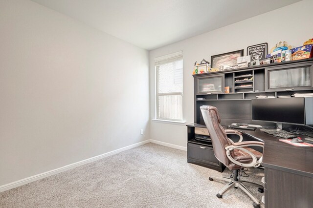 9 Senita Ct, Odessa, TX 79765 - office area with light carpet and baseboards