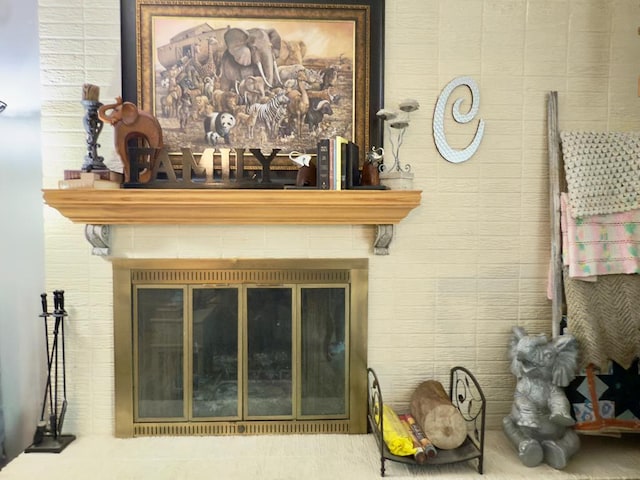 311 Kessler Ave, Midland, TX 79701 - detailed view of a fireplace
