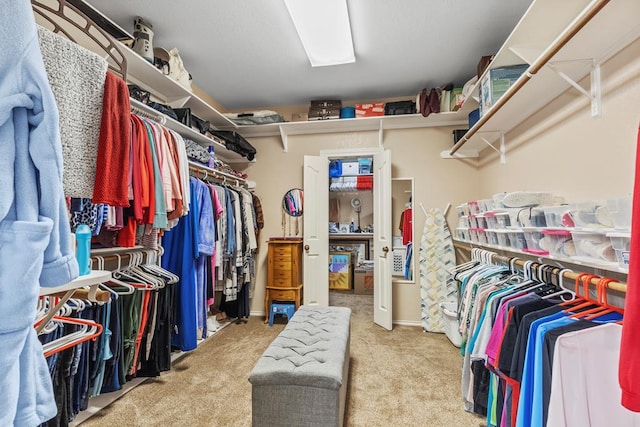 4000 Baybrook Dr, Midland, TX 79707 - walk in closet with carpet floors
