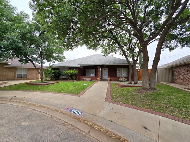 4908 Timber Ct, Midland, TX 79707 - ranch-style house with brick siding