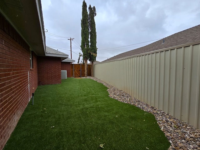 4908 Timber Ct, Midland, TX 79707 - view of yard with central air condition unit