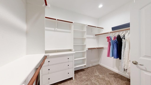 7009 Mcpherson Ln, Midland, TX 79706 - spacious closet featuring carpet flooring