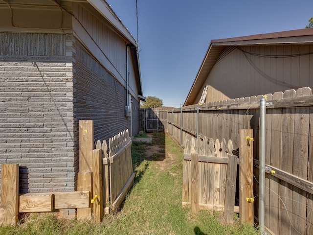 view of side of home