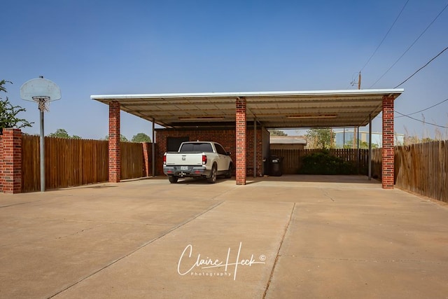 4300 Tumbleweed Trl, Midland, TX 79707 - view of car parking with concrete driveway