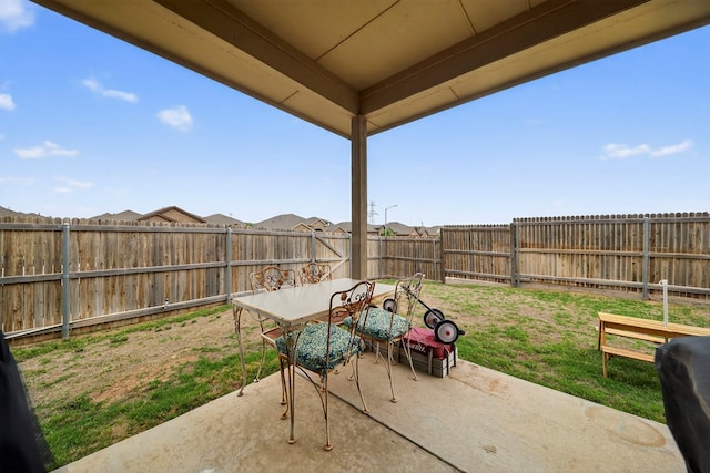 5001 Shadybrook Rd, Midland, TX 79705 - view of patio / terrace featuring outdoor dining space