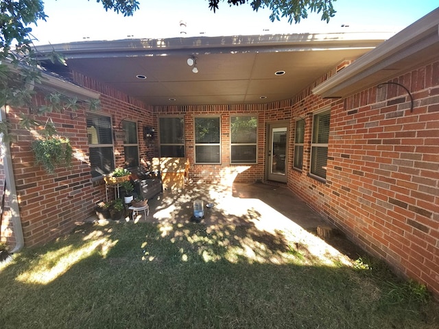 exterior space with a patio area