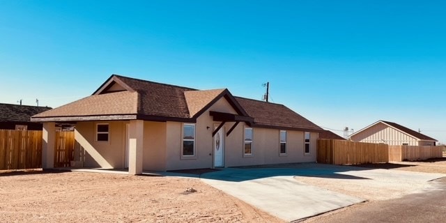 view of rear view of house