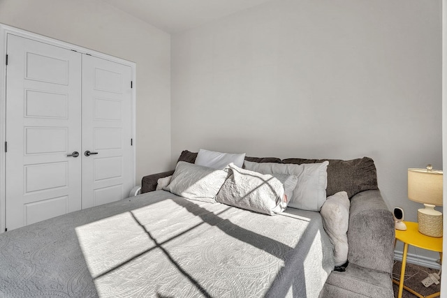 4107 Connally St, Big Spring, TX 79720 - carpeted bedroom with a closet