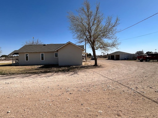 view of side of property