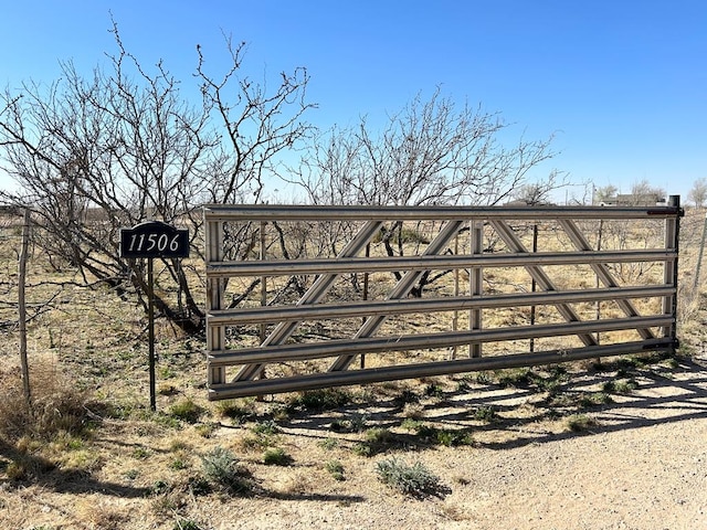 view of gate